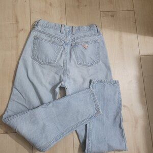 GUESS Jeans* Marciano Size 29*Light Wash*High Waisted*Straight Leg* Style 1050